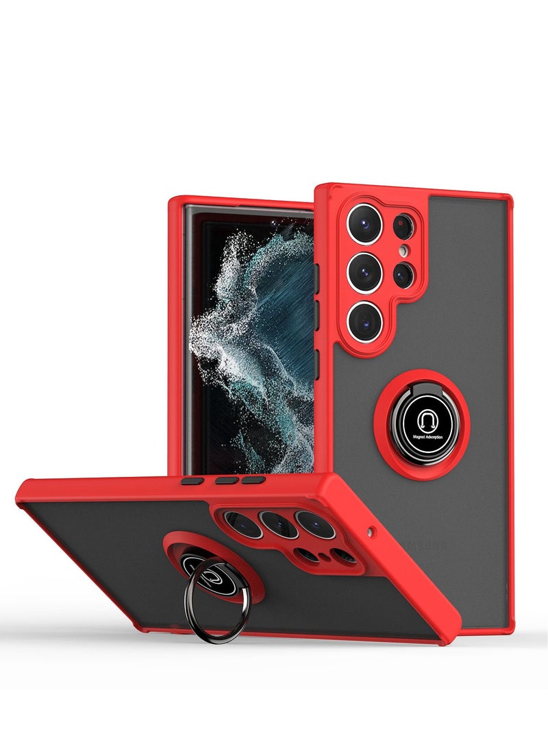 GULFLINK Back Cover Phone Protection Case for Samsung S23 Ultra Red  - Image 1