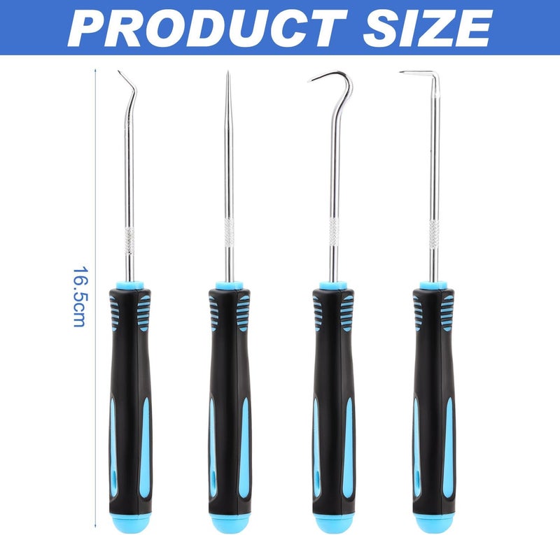 Arcjunys 4-Piece Hook and Pick Tool Set for Automotive Use - Image 2