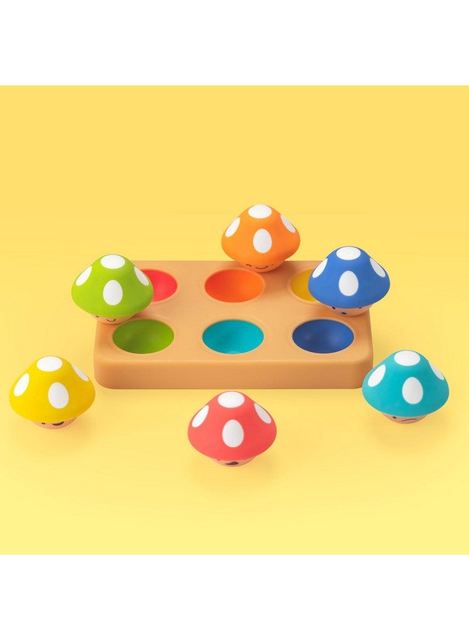 Sassy Mischievous Matching Mushrooms, Sorting Board, Social Emotional Learning Toy, STEM, 12+ Months - Image 5