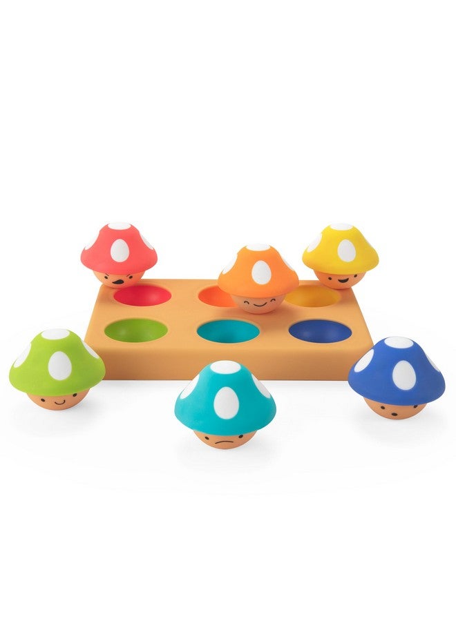 Sassy Mischievous Matching Mushrooms, Sorting Board, Social Emotional Learning Toy, STEM, 12+ Months - Image 1