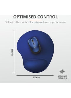 Trust 20426 Bigfoot Mousepad - Blue  - Image 2