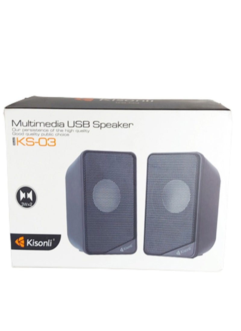Kisonli - Multimedia Speaker KS-03 , Excellent sound quality - Image 1