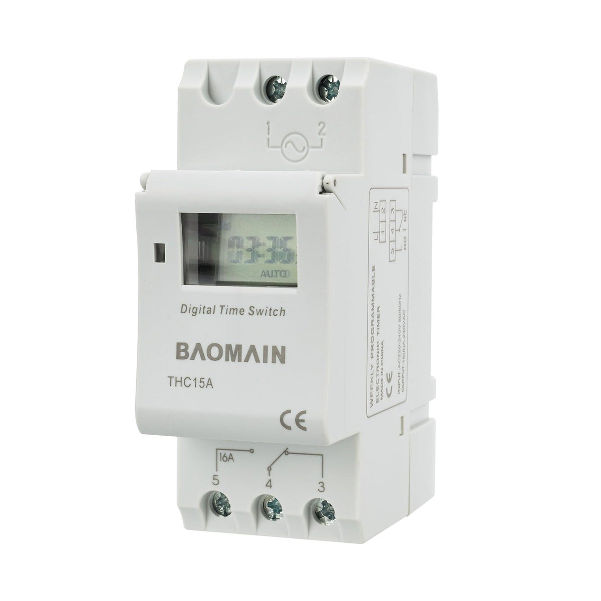 Baomain Baomain THC15A AC 220V 240V Digital LCD Power Programmable ...