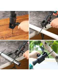 Shoppingekart Mini Screwdriver Lithium Battery Cordless Screwdriver Power Tools Electric Drill With Jig saw wood cutter Reciprocating Saw Adapter Type cordless drill 12V  - Image 5