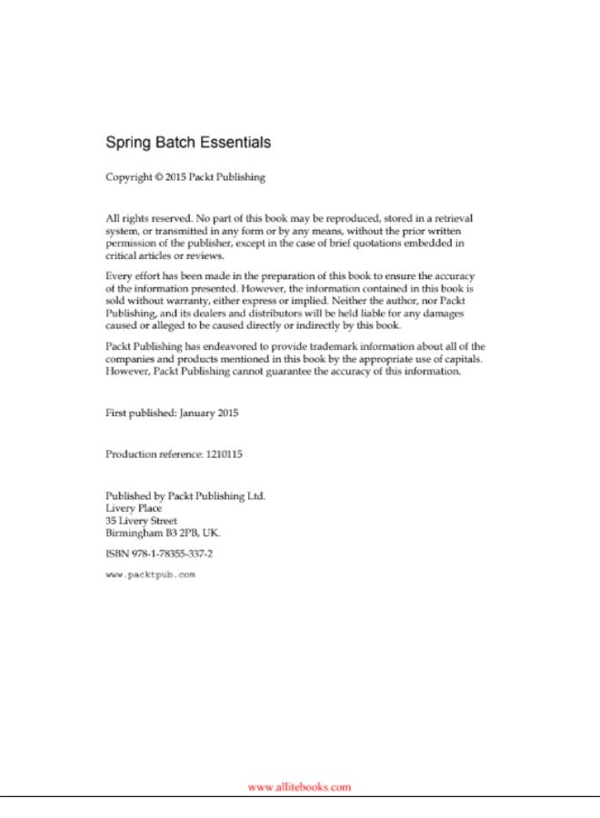 Spring Batch Essentials by P. Raja Malleswara Rao | Learn Batch Processing with Spring Framework - Image 3