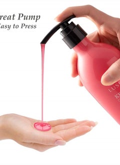 L LUSETA Luseta Keratin Shampoo for Dry Damaged Hair, Smoothing & Nourishing for Color Treated Hair 16.9 Oz  - Image 4