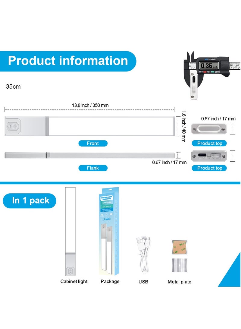 general LED body sensor light, cabinet light, sensor night light, long battery life, detachable, non-punching - Image 5