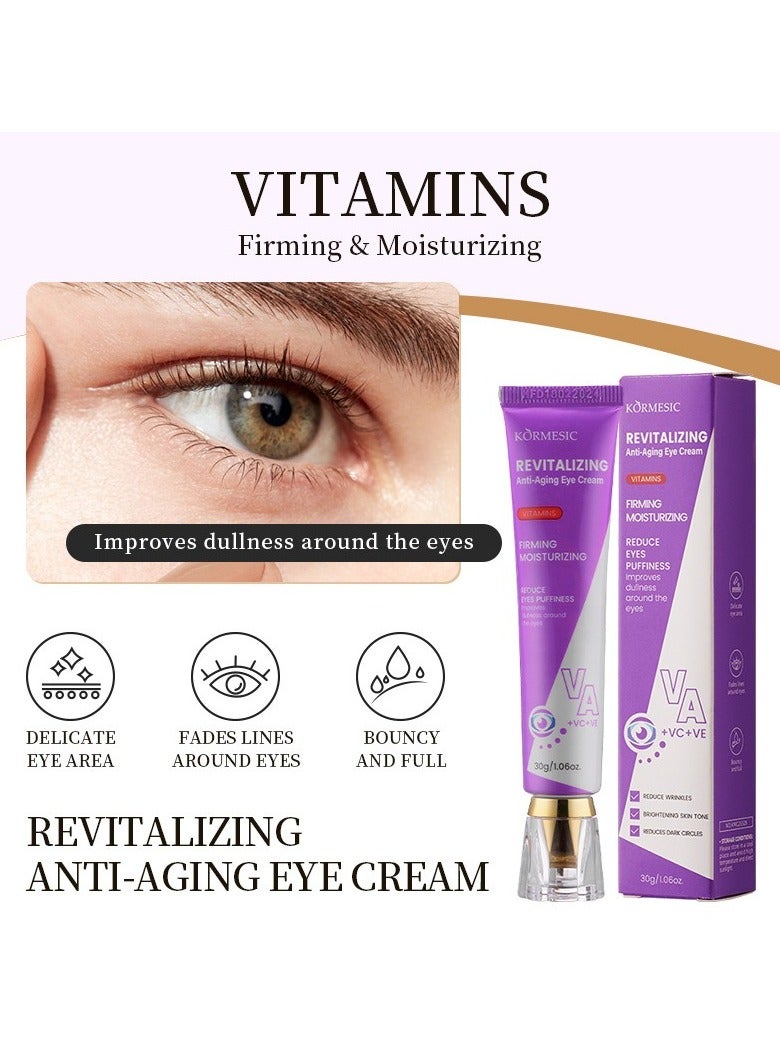 Kormesic كريم تنشيط العين 30 جرام-مشرق وترطيب - Image 3