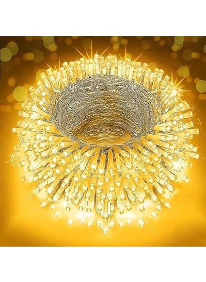 Generic 60 Meter LED String Lights 250 LED Light for Home Decoration Fairy Light Waterproof Lights for Indoor Outdoor Dcor for Diwali Party Wall Wedding and Festival  - Image 1