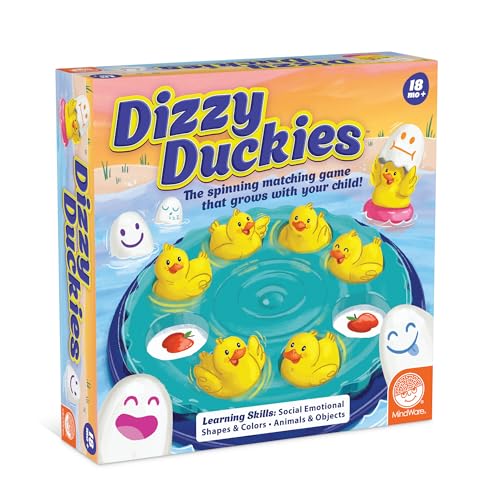 MindWare Dizzy Duckies Early Learning Matching Game Preschool Game for Toddlers - Image 1