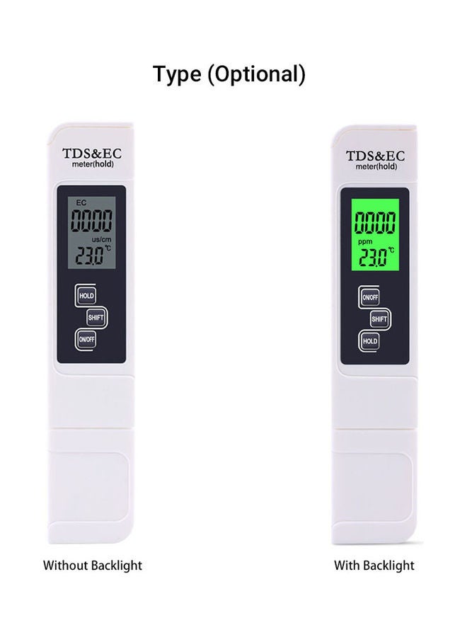 NIBEMINENT TDS Measurement Tester with LCD Display White  - Image 5