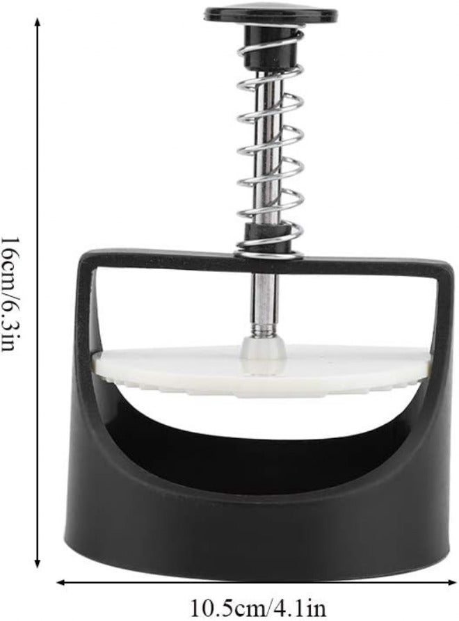 HEEPDD Burger Press Spring Loaded, Stainless Steel Hamburger Maker, Quick and Effortless Burger Tool for Home Kitchen Use Press Spring Loaded, Food Grade Material, Nan Kitchen - Image 3