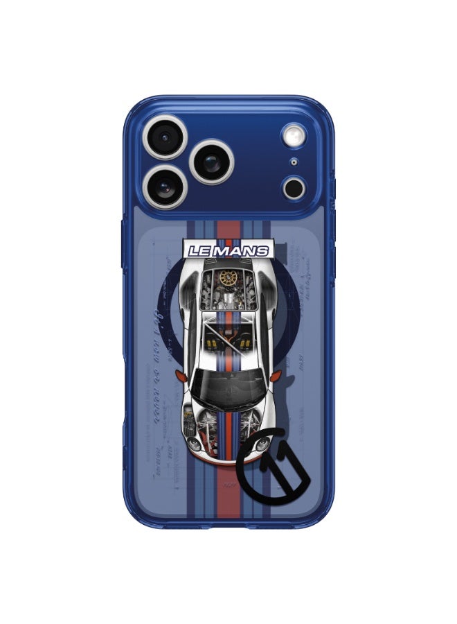 Spigen Ultra Hybrid MagFit for iPhone 17 Pro MAX Case Cover with MagSafe [3D Spatial Effect with Hexa-Layer Print] - C11 Le Mans - Image 2