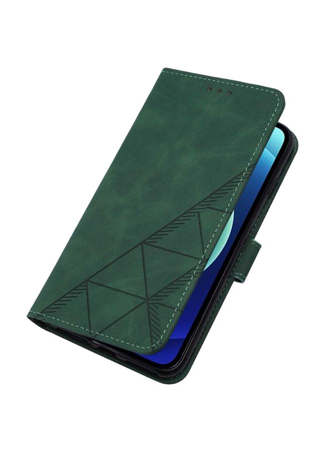 Zaboon Case For iPhone 12 mini Crossbody 3D Embossed Flip Leather Phone Case - Image 2