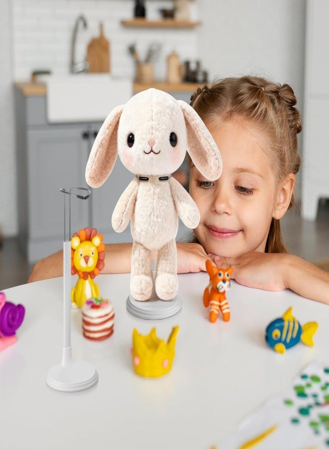 BESPORTBLE 4pcs Creative Doll Stand Portable Display Rack for 14.7 Inch Dolls Lightweight Stuffed Animal Holder Storage Organizer - Image 2