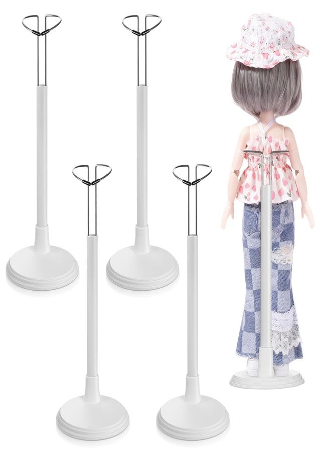 BESPORTBLE 4pcs Creative Doll Stand Portable Display Rack for 14.7 Inch Dolls Lightweight Stuffed Animal Holder Storage Organizer - Image 1