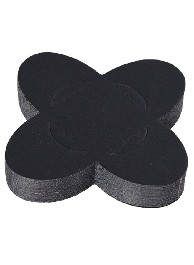 OMEVE Black Cupcake Liners 100pcs 30mm Mini Paper Truffle Wrappers Food Grade Chocolate Candy Cups for Baking Party Home Use - Image 4