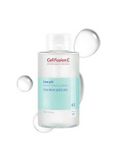 Cell Fusion C Cell Fusion C Low pH pHarrier Cleansing Water, pH Balancing Cleansing Water for Sensitive Skin, Gentle Exfoliation with PHA, No Eye Irritation, 16.9 fl.oz 