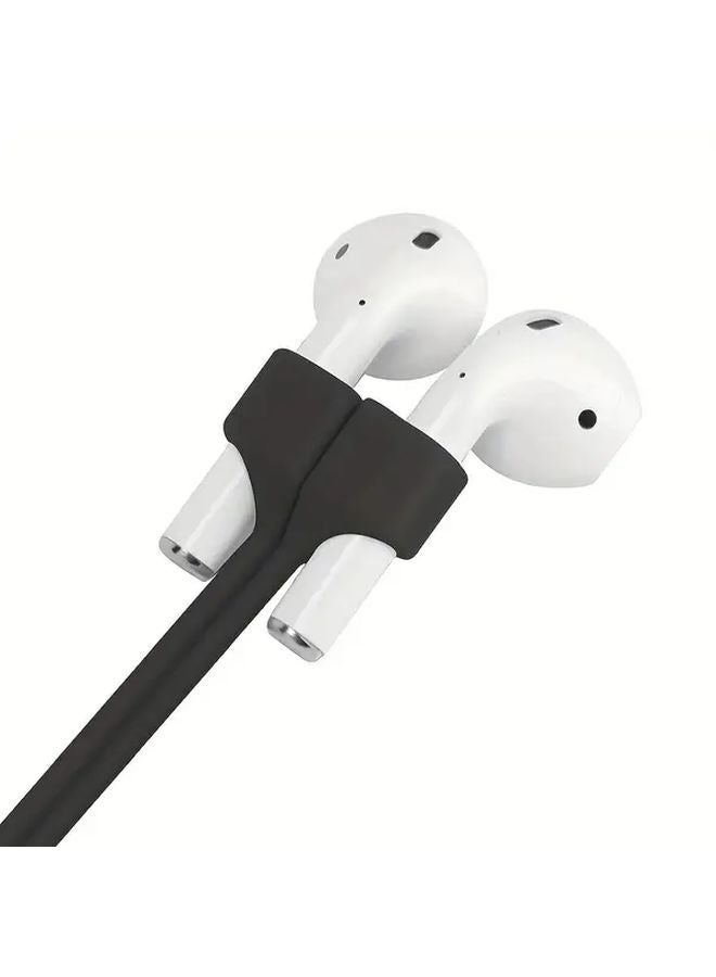 2 Pack Black and White Magnetic Anti Lost Neck Cord for Wireless Earbuds - Image 4