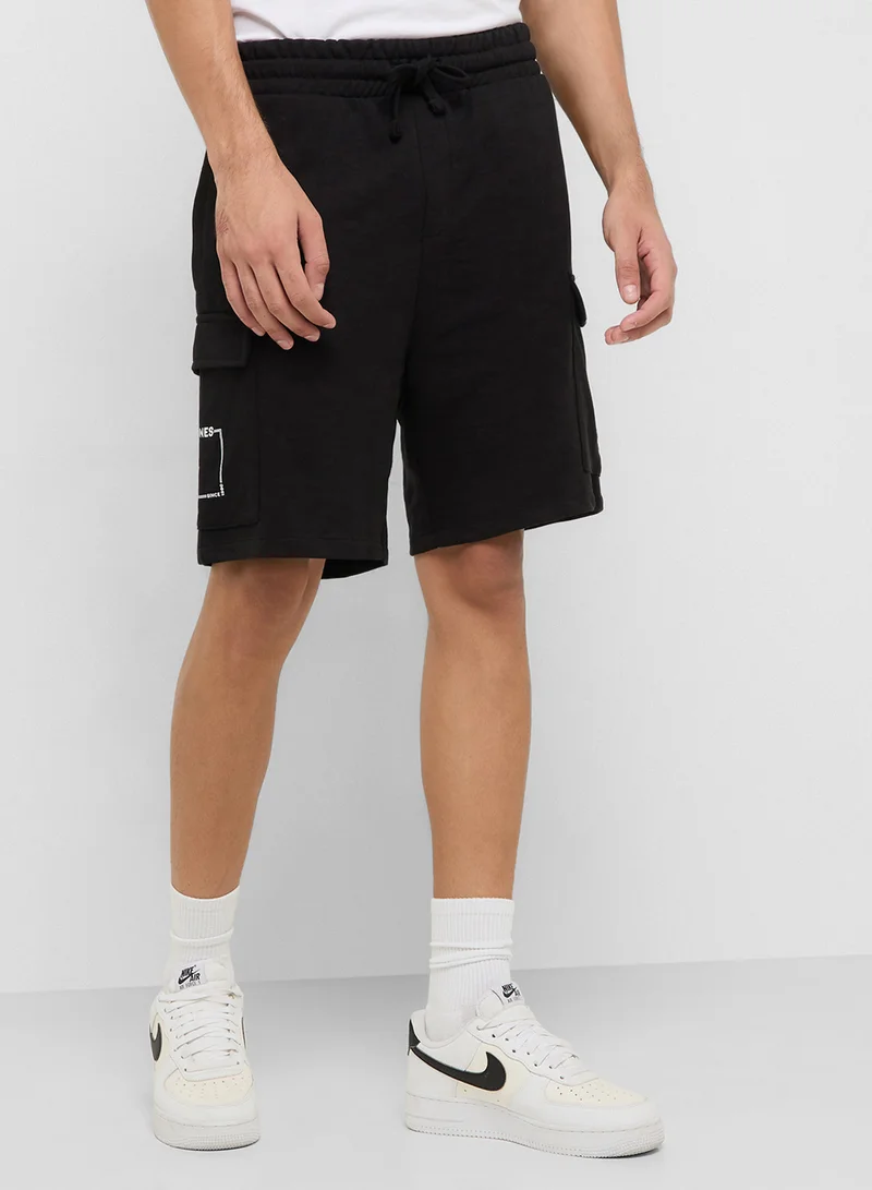 جاك اند جونز Jpstkane Essential Drawstring Pocket Detail Shorts