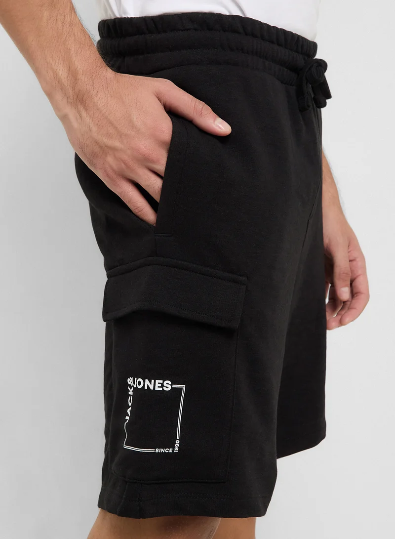 JACK & JONES Jpstkane Essential Drawstring Pocket Detail Shorts