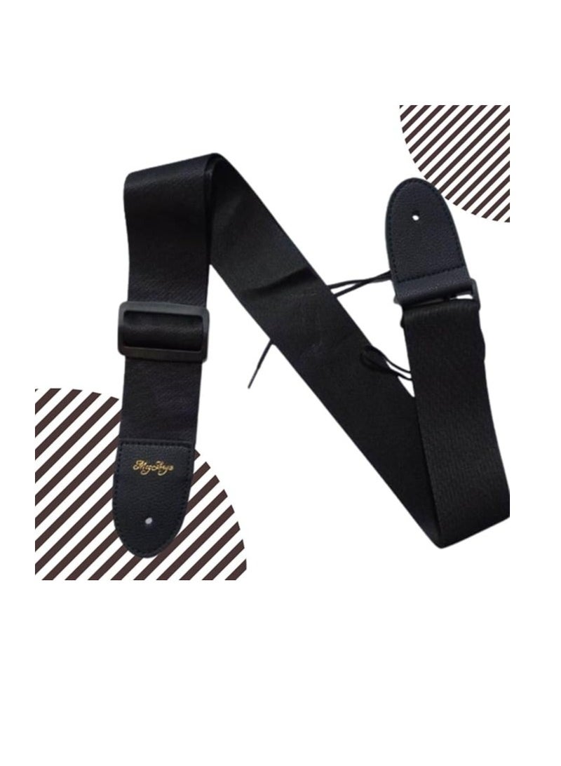 Megarya Guitar Strap, Adjustable Cotton Strap for Acoustic/Electric/Bass Guitar, with Shoulder Strap Release for