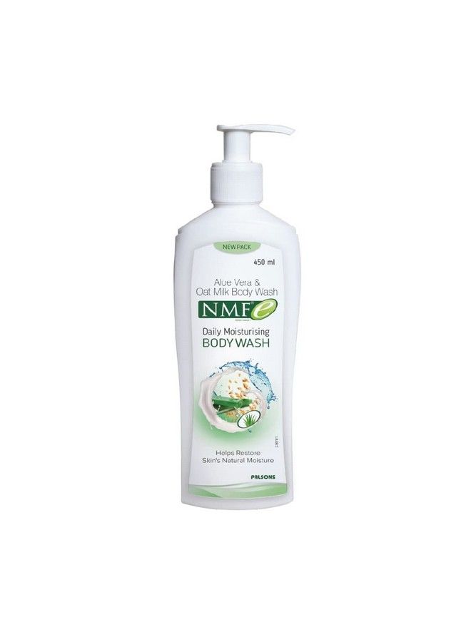 NMFe Moisturising Body Wash 450 Ml With Aloe Vera And Oat Milk - Image 2
