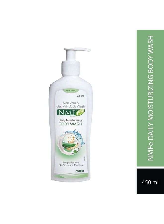 NMFe Moisturising Body Wash 450 Ml With Aloe Vera And Oat Milk - Image 3