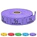 ESSENTIAL 1000 Raffle Tickets Rolls Drink Tickets Single Roll for Events Leisure Movie Watching Entertainment Class Reward Prizes Purple 5 Color Selection - Image 3