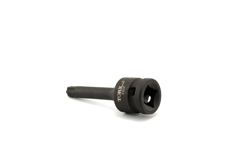 TEMO IP50 3 Inch Long Black Impact Torx Plus 6 Point Socket Bit 1/2 Inch Square Drive Auto Repair Tool - Image 3