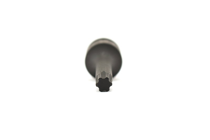 TEMO IP50 3 Inch Long Black Impact Torx Plus 6 Point Socket Bit 1/2 Inch Square Drive Auto Repair Tool - Image 2