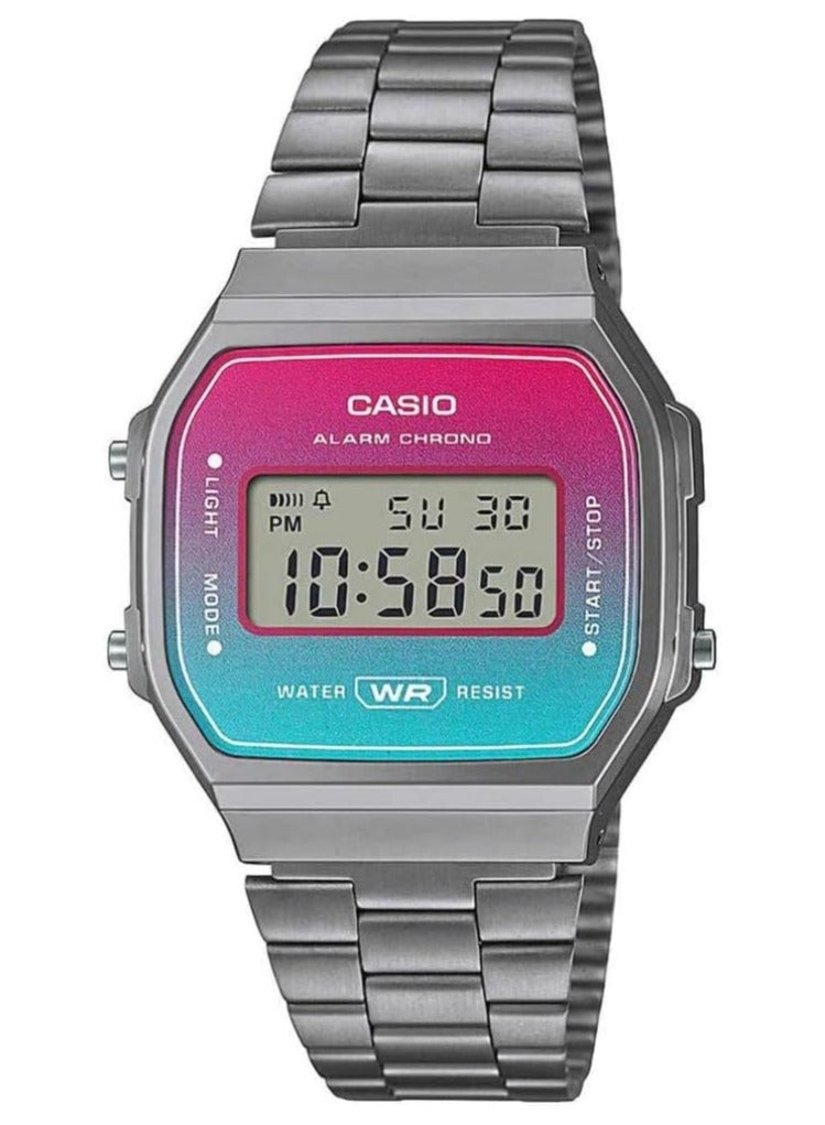 كاسيو ساعة كاسيو A168WERB-2AEF، رمادي، A168WERG-2AEF - Image 1