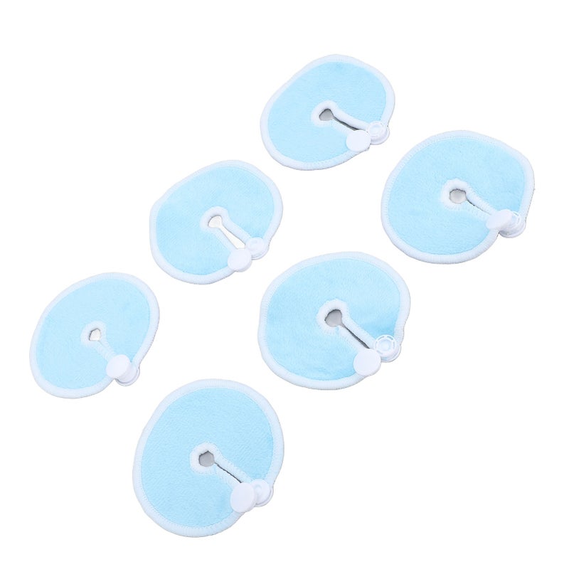 28pcs G Tube Pads Holder Abdominal G Tube Button Pads Soft Absorbent G Tube Pads for Breastfeeding Nursing Care Blue - Image 4