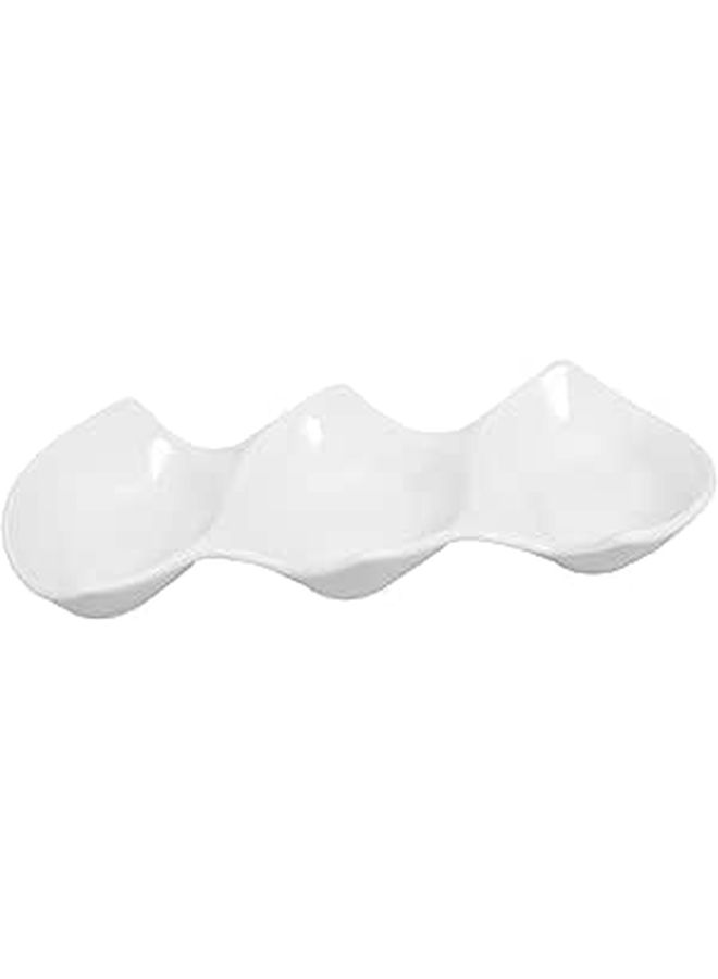 White Ceramic Sauce Bowl For Dipping Seasoning And Side Dishes Serving Dish - Image 1