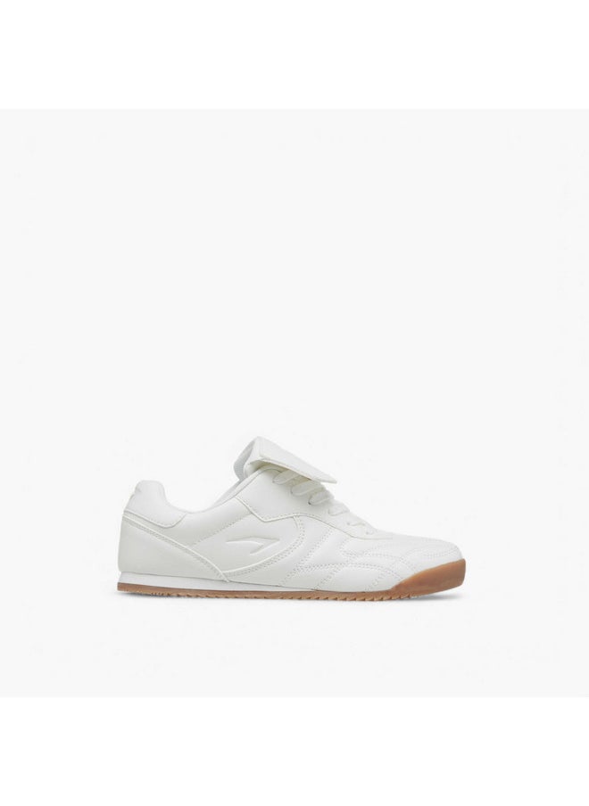 Dash - Women's Flap Accent Lace-Up Sneakers - Image 1