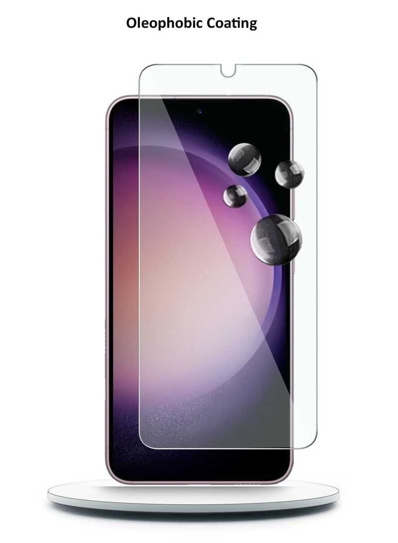 Techie Anti Reflection Anti Bubbles 9H Hardness HD Tempered Glass Screen Protector For Samsung Galaxy S23 - Image 4
