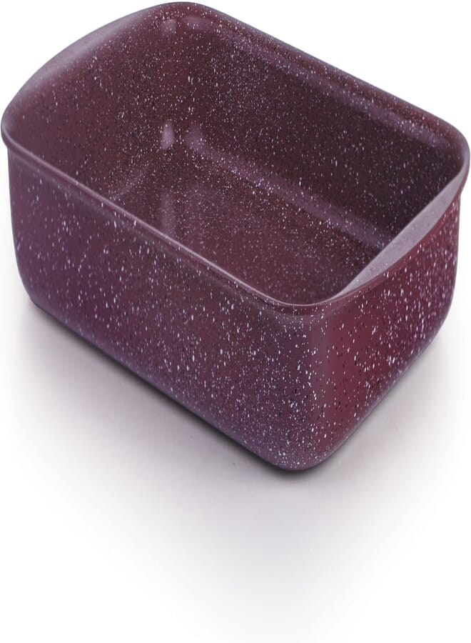 Top Chef Top Chef Granite Oblong Tray ,Burgundy ,30CM 