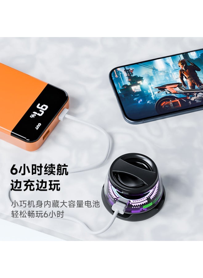 Neutral Wireless Bluetooth Mini Speaker G200 Magnetic Bracket Audio Outdoor Portable Desktop Mini Speaker - Image 2