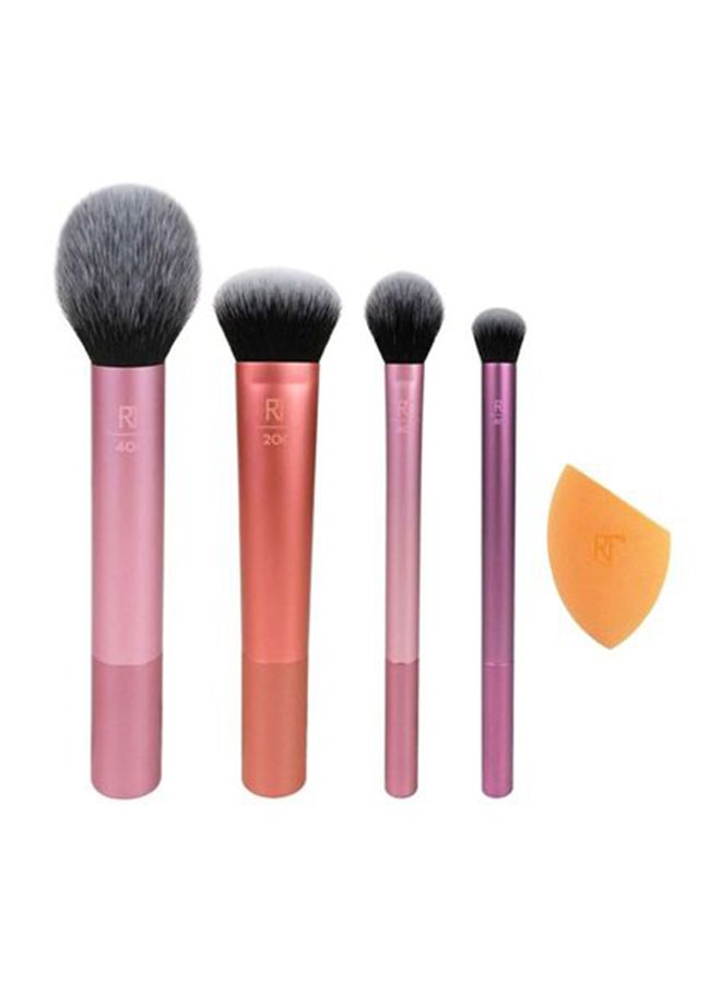 REAL TECHNIQUES Everyday Essentials Multi Use Brush Set Multicolour - Image 2