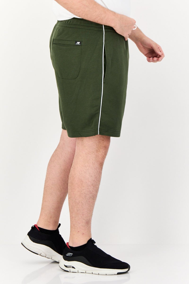 New Balance Men Sportswear Fit Outdoor Shorts, Olive - Image 2