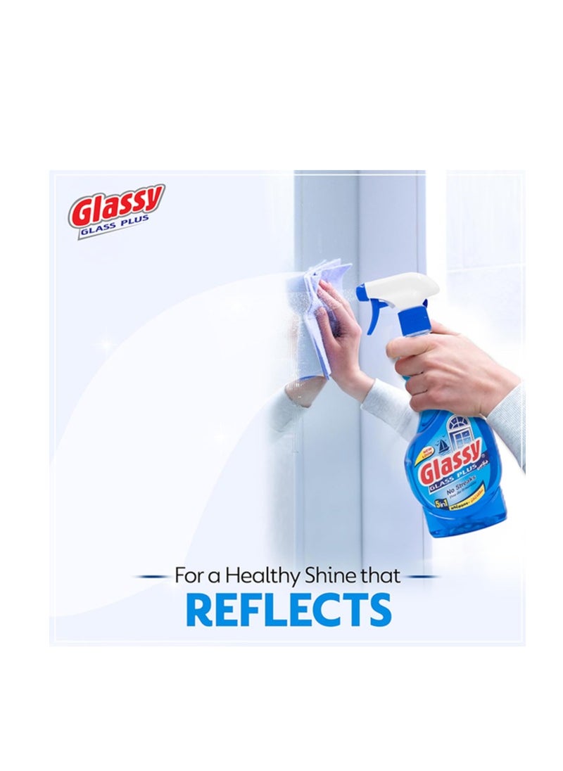 Glassy 5-in-1 Glass Cleaner | 600ml Streak-Free Window Cleaner Spray - Multi￾Surface Household Cleaning Spray for Mirrors, Glass, Screens & Stainless Steel - Removes  Smudges, Fingerprints & Grime - pzsku/Z09F230422A91AE00C321Z/45/1741525059/a7744c8f-151d-4992-a431-69c0fe64ac24