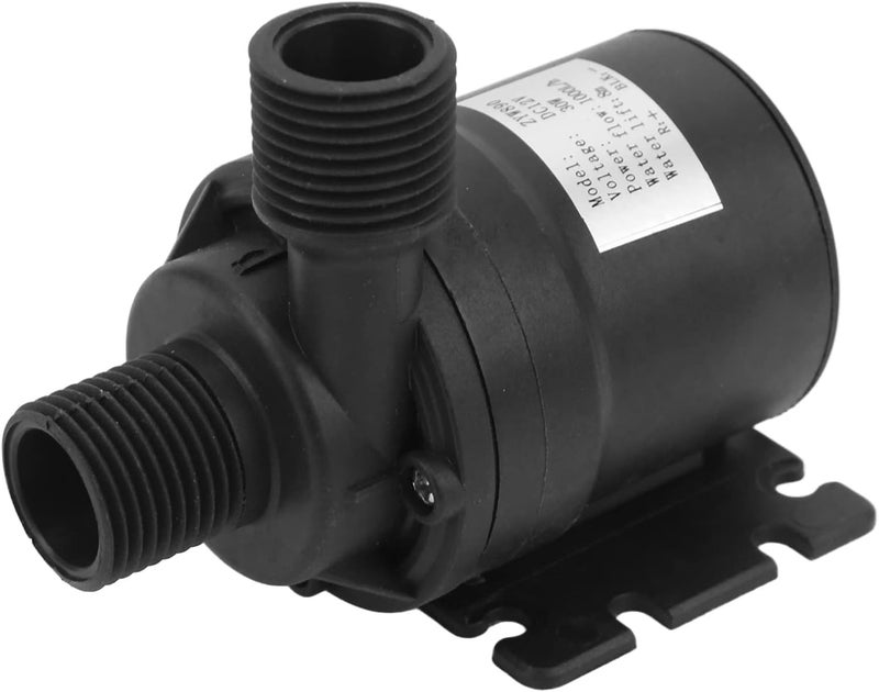 كلاراكو مضخة مياه غاطسة من كلاركو، 1000 لتر في الساعة، ارتفاع 8 أمتار، مضخة طرد مركزي 12 فولت 30 وات، مضخة مياه بدون فرشاة، منخفضة الضوضاء، مقاومة للماء IP68، مضخة مياه نافورة قابلة للفصل لحوض السباحة والحوض - Image 1