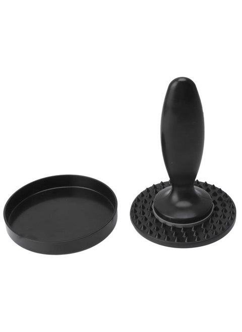 Meat Press Multifunctional Manual Round Burger Steak Smasher Tool for Picnics Camping Outdoor Barbecues