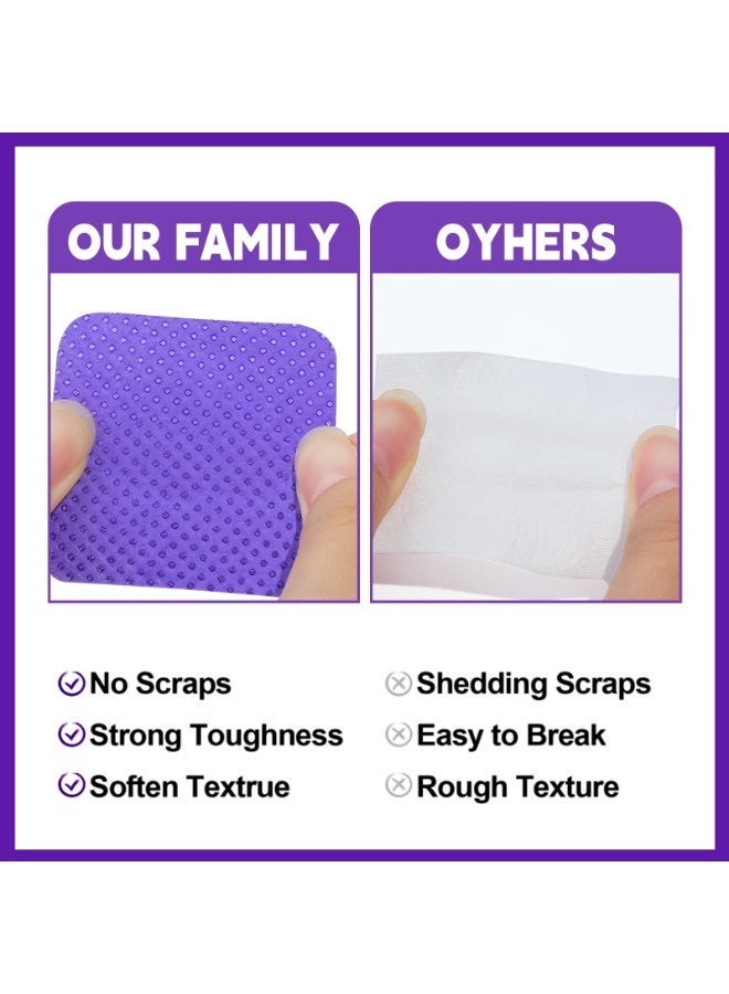 D'AMMA'N Lint-Free Nail Wipes 3-Layer Non-Woven Cleaning Pads for Nail Polish Remover & Lash Extension - Image 4
