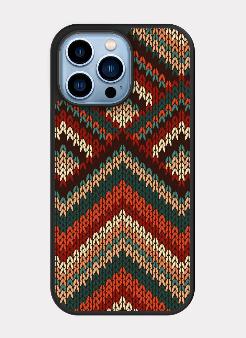 PXLAAT - iPhone 13 Pro Max case cover Canvas pattern - Image 1
