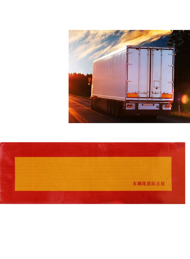 نيبمينينت ملصق خلفي للسيارة على شكل إشارة تحذير للشاحنات والعربات - Image 2