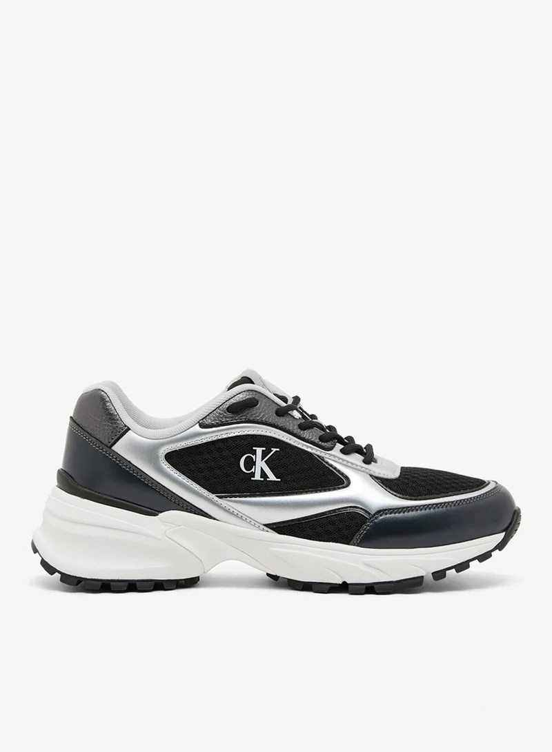 كالفن كلاين جينز أحذية رياضية برباط للمشي