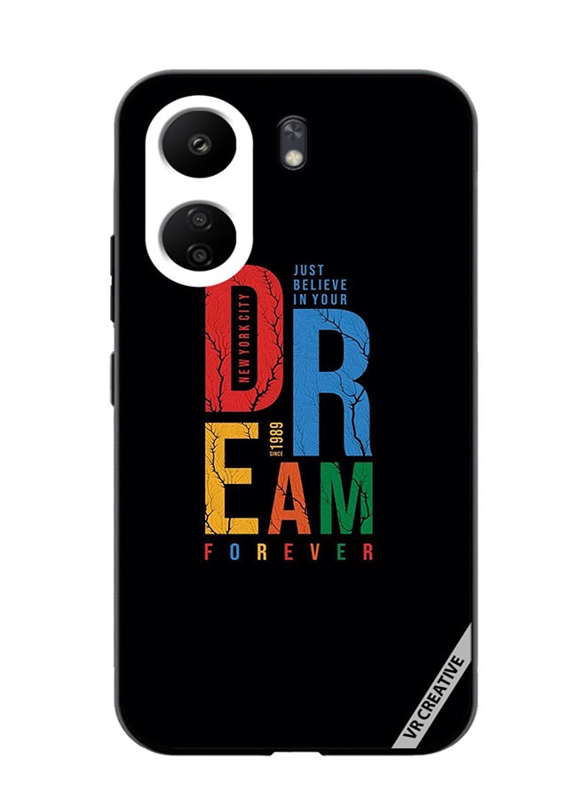 VR CREATIVE Protective Case Cover For Xiaomi Redmi 13C Dream Forever Design Multicolour - Image 1