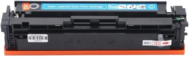 Compatible CF410A CF411A CF412A CF413A Color Toner Cartridge Works with Pro M377dw M452dn M452dw M452nw M477fdw M477fnw Printers(Cf411a-C)