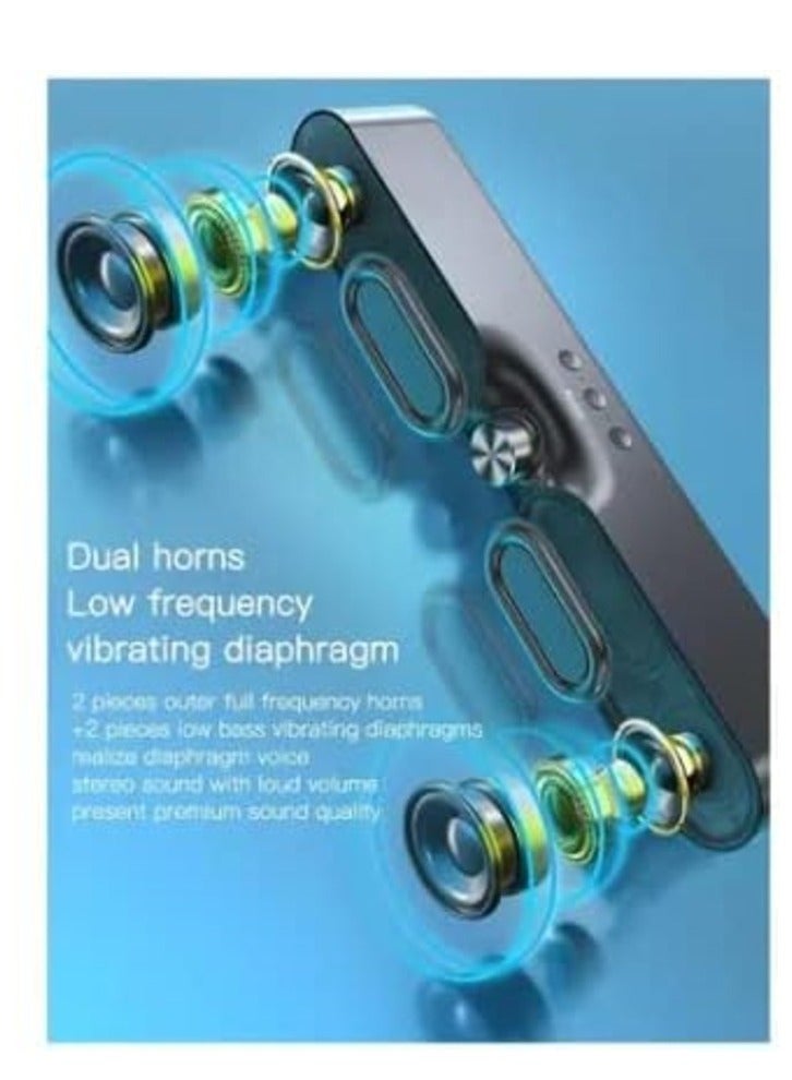 YESIDO YSW05 Rechargeable Stereo Bass Bluetooth 5.0 Speaker Music Player Subwoofer Support TF U-Disk. - Image 2